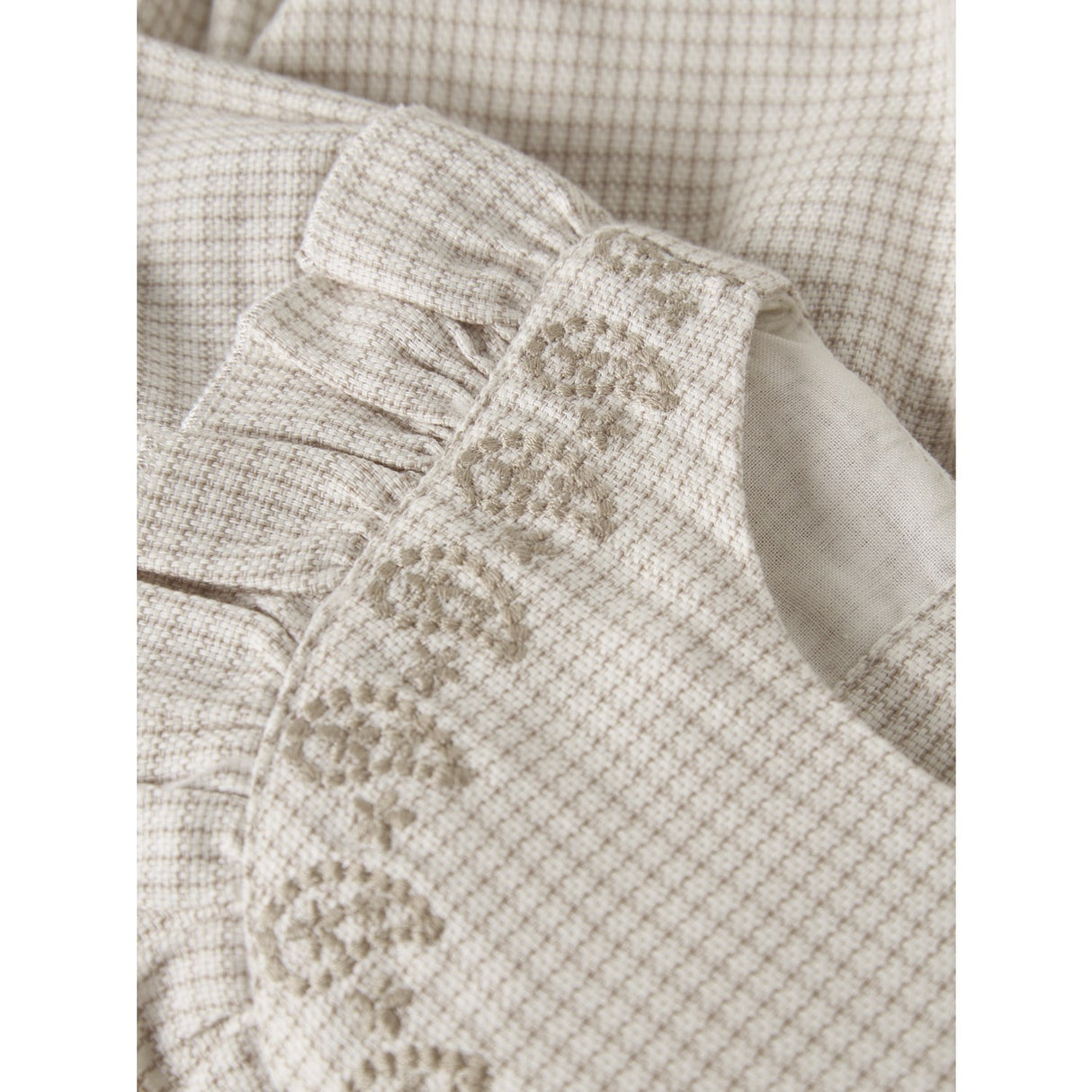 Lil'Atelier Coconut Milk Nbffoley Ss Loose Romber Lil