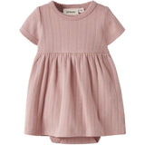 Lil'Atelier Misty Rose Nbffalina Ss Body Kjole Lil