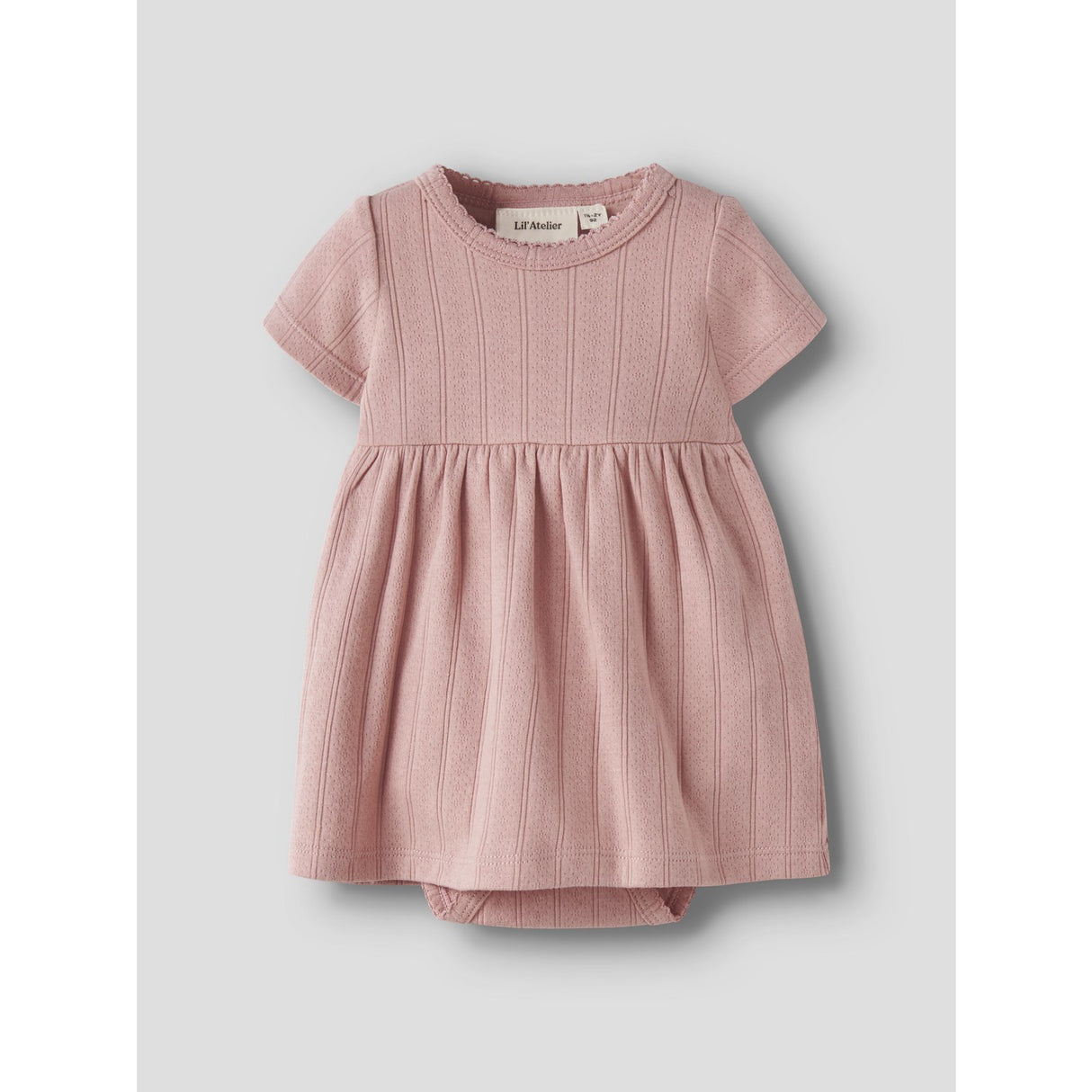 Lil'Atelier Misty Rose Nbffalina Ss Body Kjole Lil