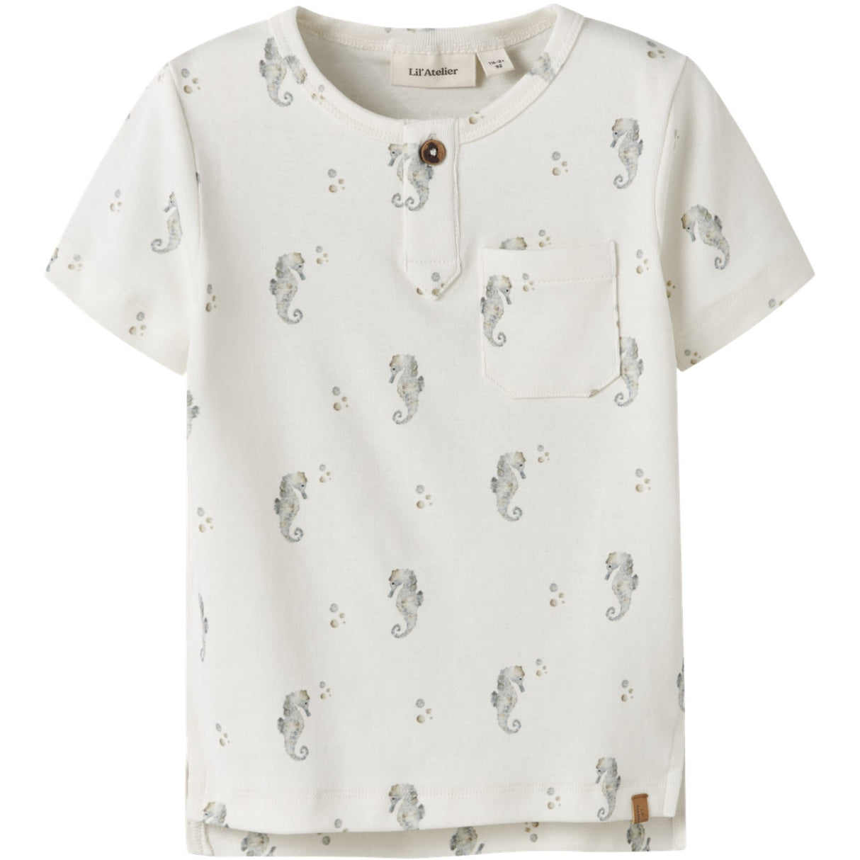 Lil'Atelier Coconut Milk Seahorse Nmmgayo Sik Ss Slim Topp Lil