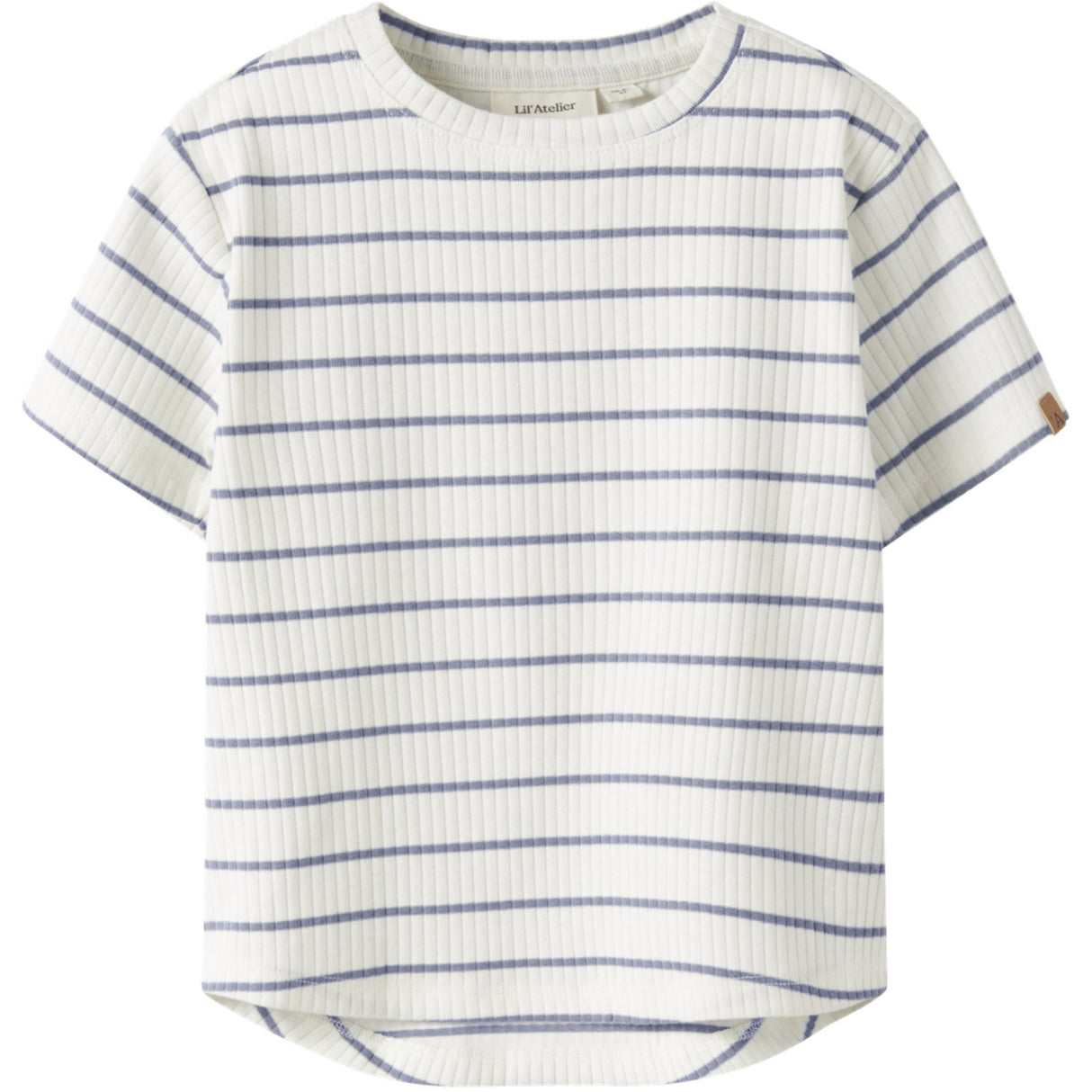 Lil'Atelier Coconut Milk Zen Blue Nmmkail Ss Topp Lil Noos