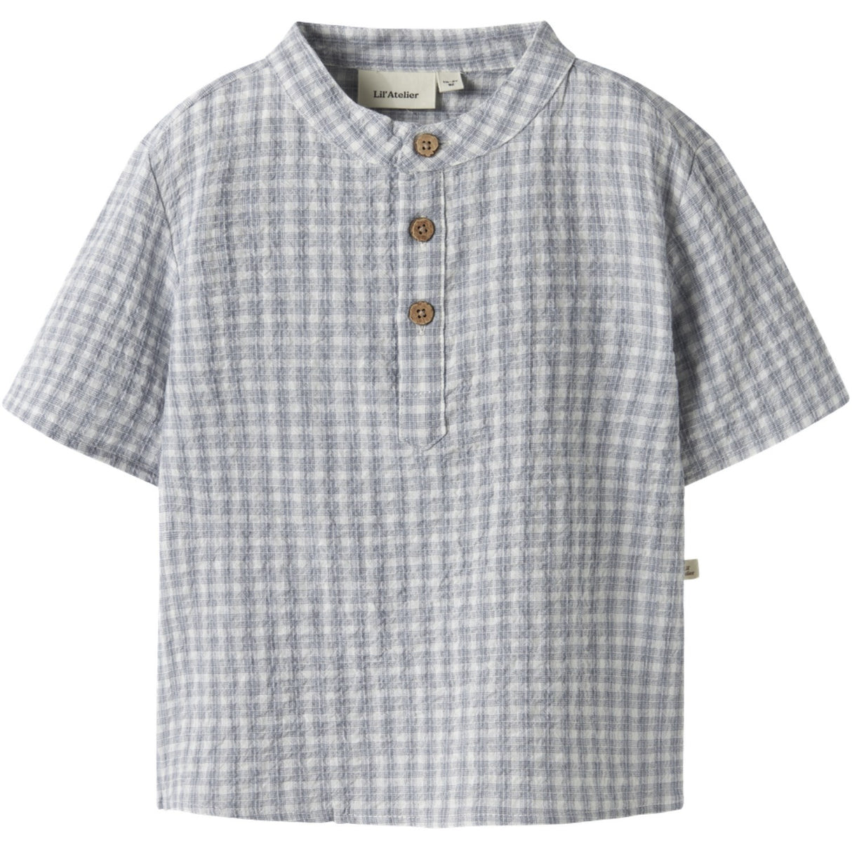Lil'Atelier Coconut Milk Nmmfrey Ss Loose Skjorte Lil
