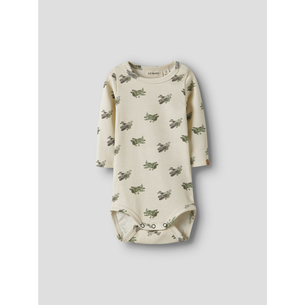 Lil'Atelier Coconut Milk Airplane Nbmlayo Geu Ls Slim Body Lil