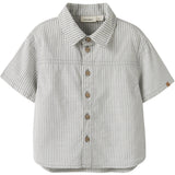 Lil'Atelier Coconut Milk Nmmdarko Ss Loose Skjorte Lil