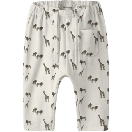 Lil'Atelier Coconut Milk Lion Nbmlayo Geu Loose Bukser Lil
