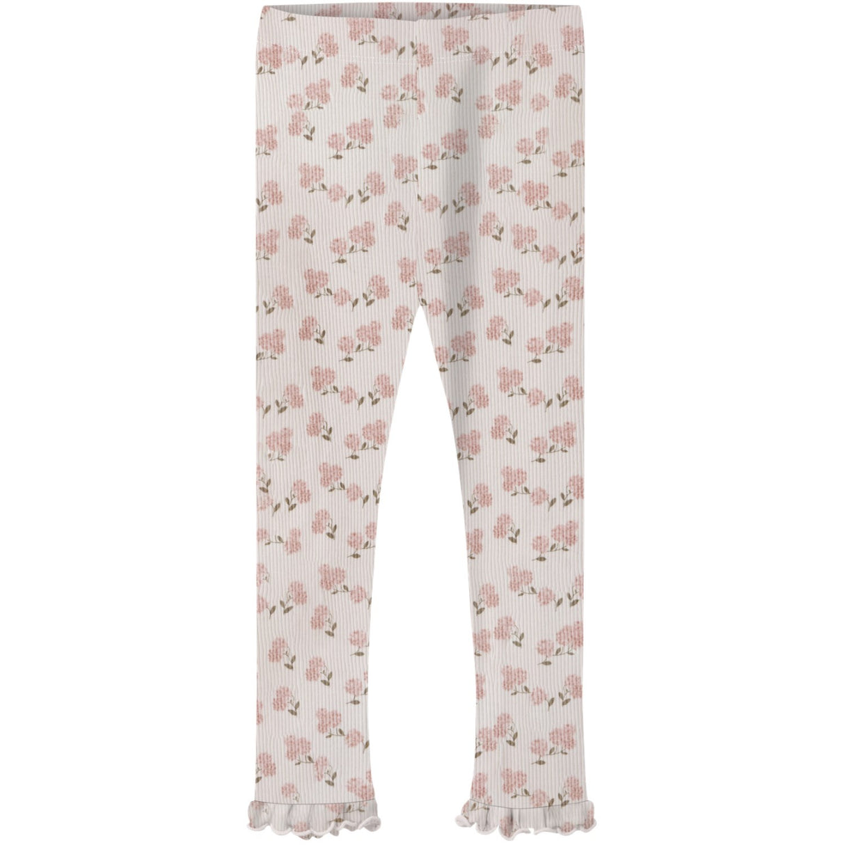 Lil'Atelier Coconut Milk Hydrangea Nmfgago Kna Slim Leggings Lil