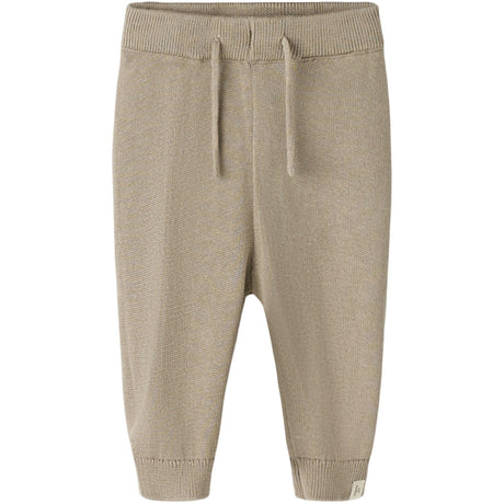 Lil'Atelier Oxford Tan Nbnduno Strikk Bukser Lil