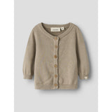 Lil'Atelier Oxford Tan Nbnduno Ls Strikk Card Lil