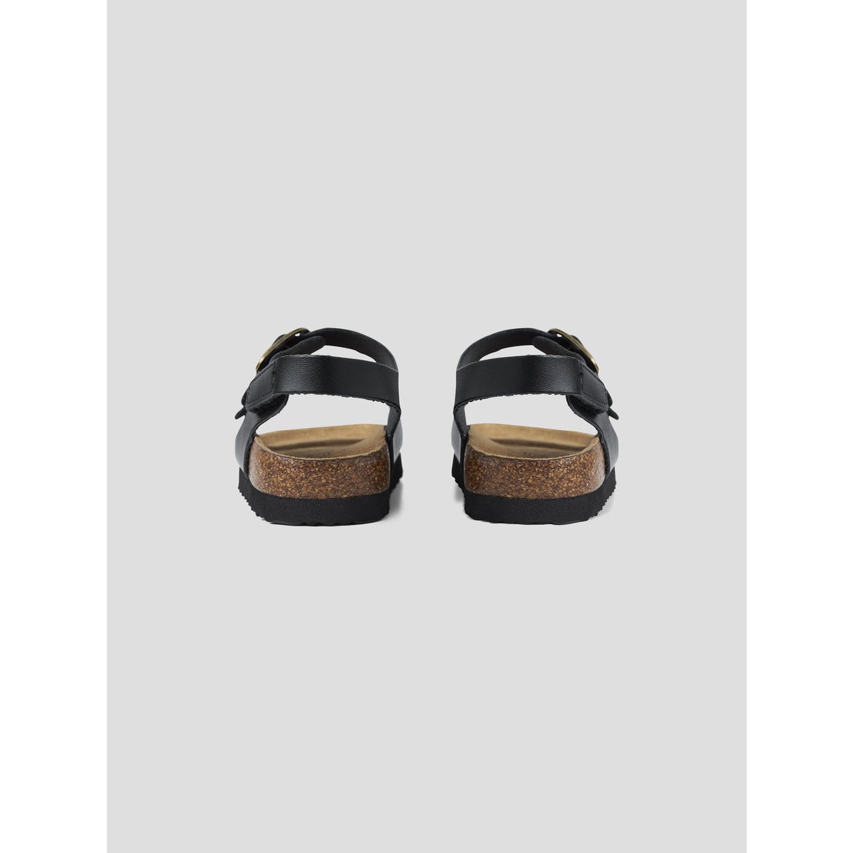 Name it Black Filbert Sandal