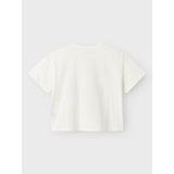 Name It Cloud Dancer Nkffarda Rollingstones Ss Nreg Topp Unv