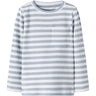 Name It Blue Fog Cloud Dancer Nmmdekab Slim Ls Topp