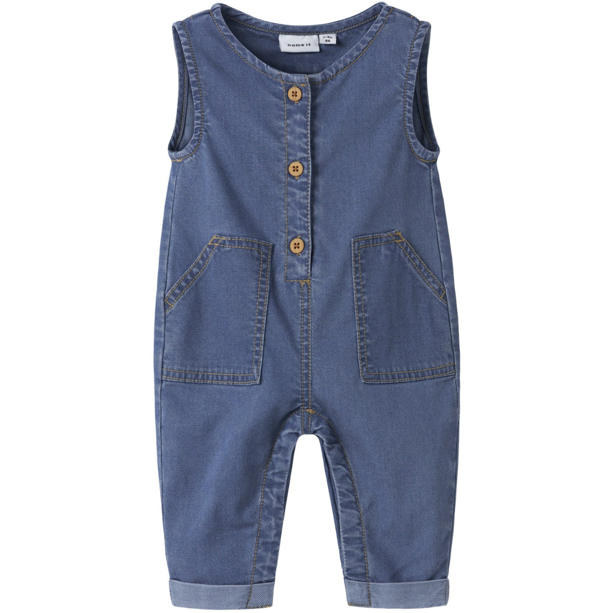 Name It Medium Blue Denim Nbmeddie Veske Dnm Overall 1103-Yb F
