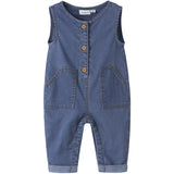 Name It Medium Blue Denim Nbmeddie Veske Dnm Overall 1103-Yb F