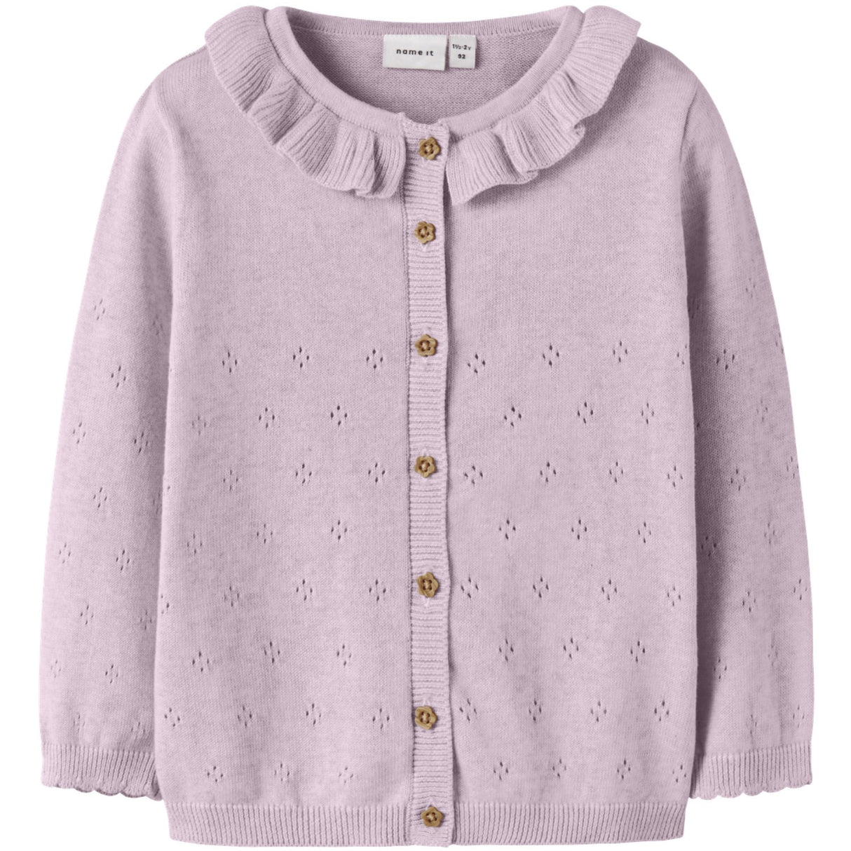 Name It Lavender Fog Nmfdiame Ls Strikk Card