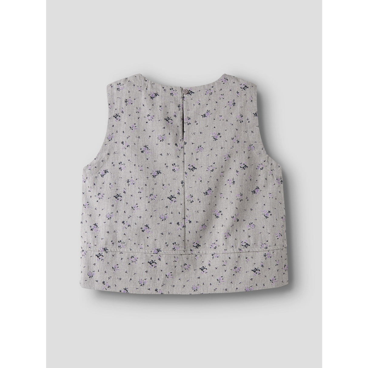 Name It Lavender Gray Nkfdrita Sl Kort Topp