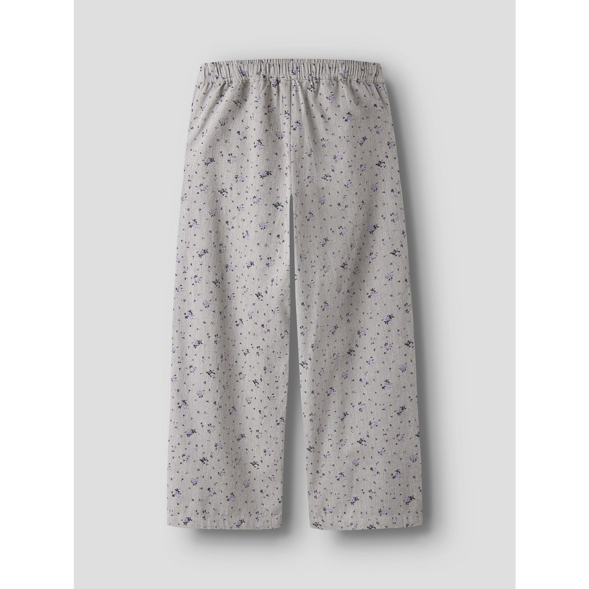 Name It Lavender Gray Nkfdrita Wide Bukser