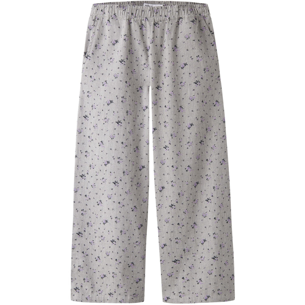Name It Lavender Gray Nkfdrita Wide Bukser