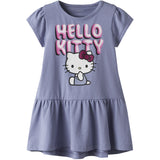 Name It Purple Impression Nmffidi Hellok Ss Kjole Sky