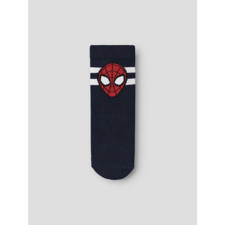 Name It Navy Blazer Nmmfranky Spider 3P Strømper Mar