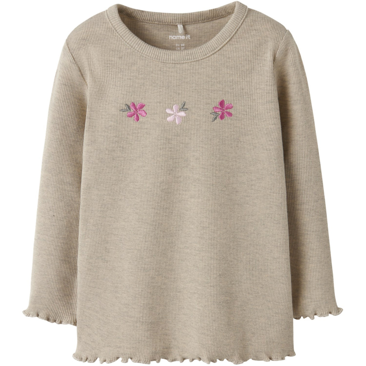 Name It Peyote Melange Nmfdari Ls Slim Topp