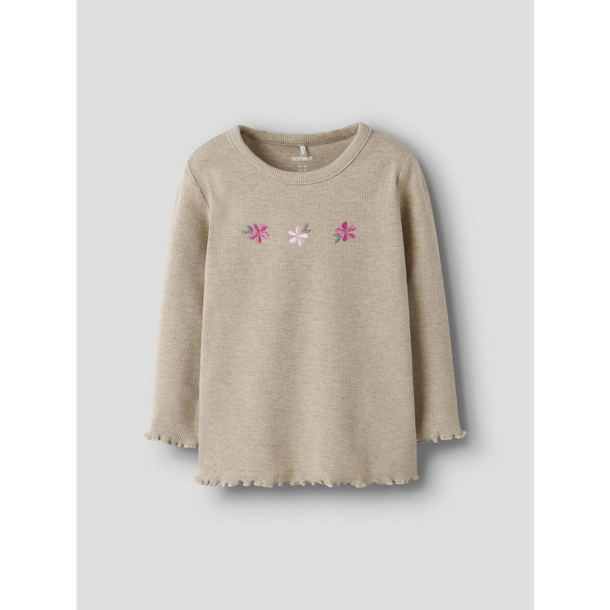 Name It Peyote Melange Nmfdari Ls Slim Topp