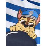 Name It Lapis Blue Nmmmilan Paw Ss Nreg Topp Box Cplg