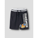 Name It Navy Blazer Nkmmoris Pokemon Nreg Poly Shorts Sky