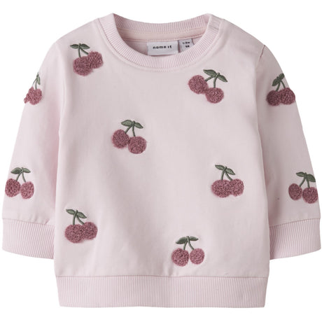 Name It Cradle Pink Nbffairy Ls Light Sweat Unb