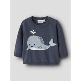 Name It Vintage Indigo Nbmfosea Ls Strikk Box