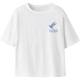 Name It Bright White Nkffrancine Ss Rlx Topp Box