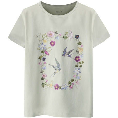 Name It Pale Aqua Nmffalcana Ss Topp Box