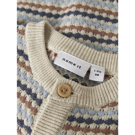 Name It Vintage Indigo Nbmflows Ls Strikk Card