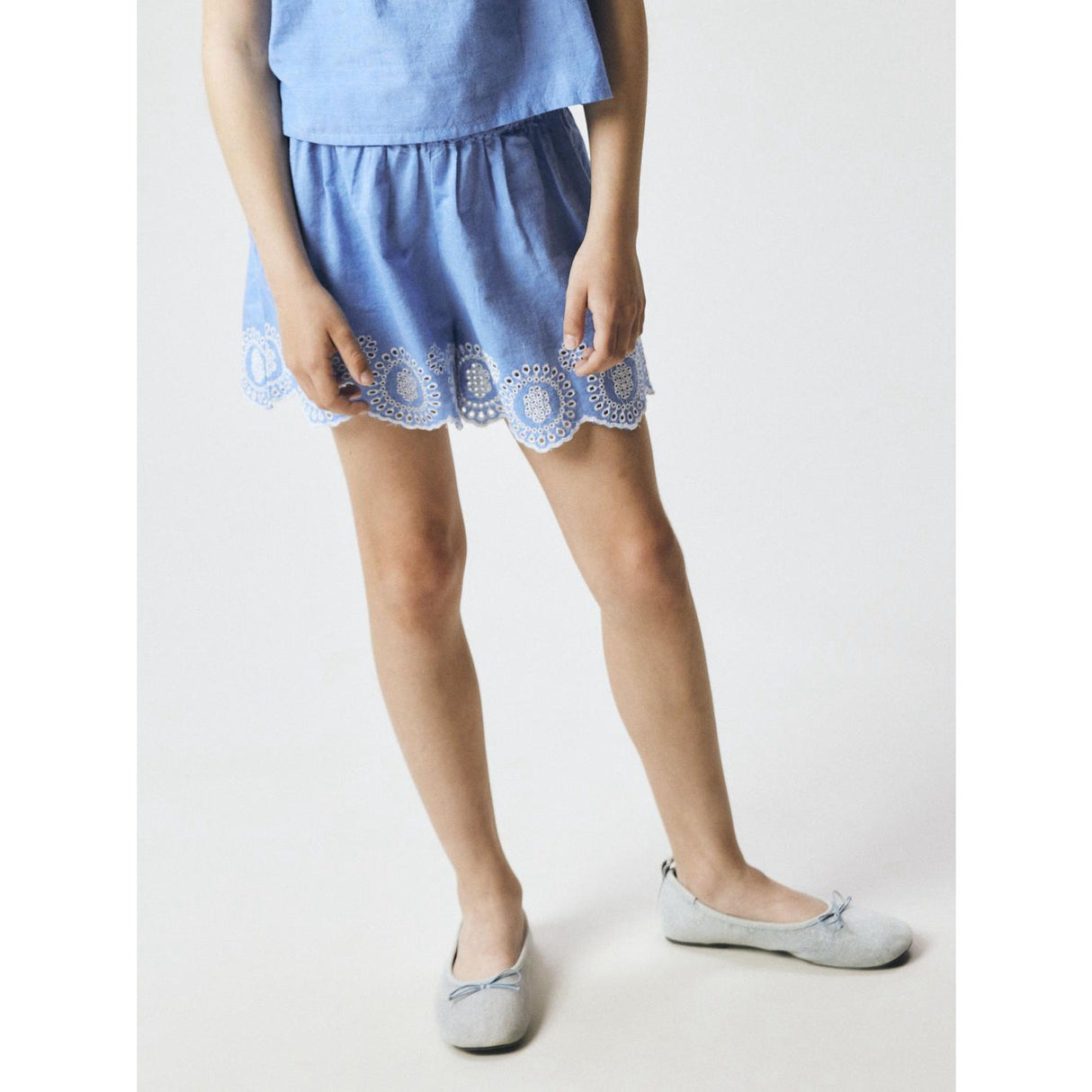 Name It Purple Impression Nkfferma Shorts