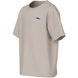 Name It Chateau Gray Shark Embroidery Nkmvimpel Ss Nreg Topp