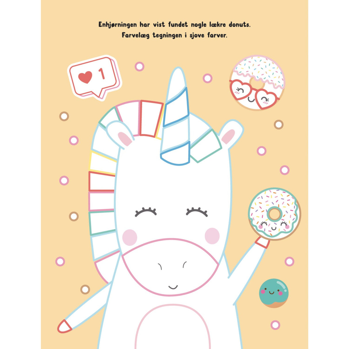 Forlaget Tukan Farge Bok Med Juveler: Enhjørninger