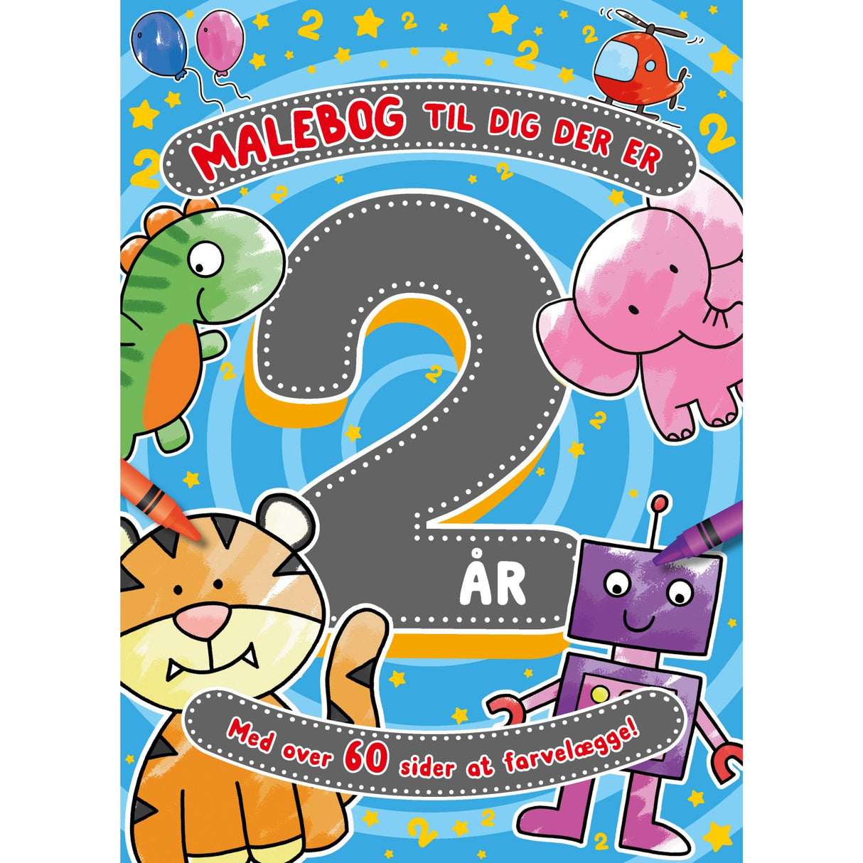 Forlaget Tukan Farge Bok Til Dig Der Er 2 År