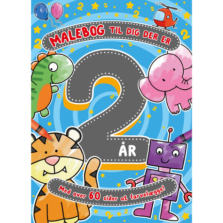 Forlaget Tukan Farge Bok Til Dig Der Er 2 År