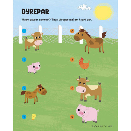 Forlaget Tukan Sjov Med 2000 Klistermærker: På Bondegården