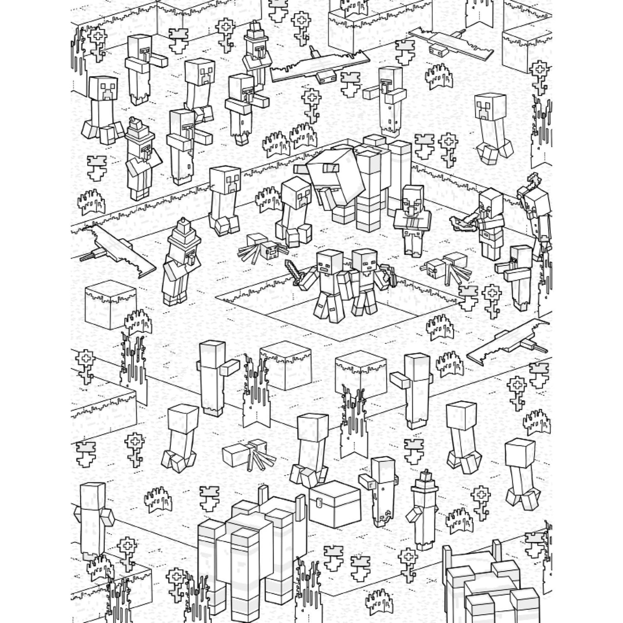 Forlaget Tukan Den Officielle Minecraft Farge Bok