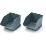 LIEWOOD Whale Blue Rosemary Desktop Organizer S 2-Pakning