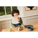 LIEWOOD Rabbit Sandy / Oat Ember Printed Smekke 2-pack