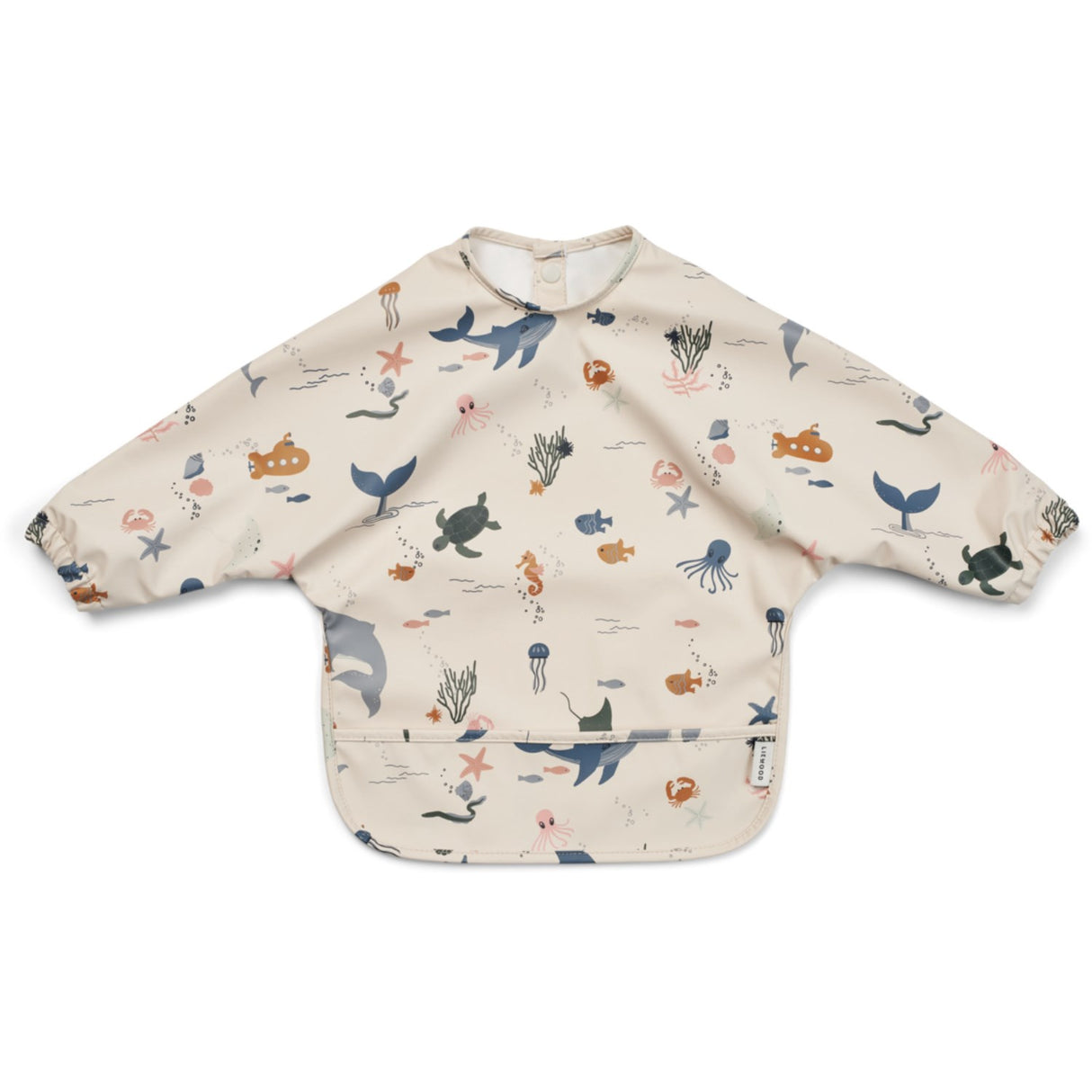 LIEWOOD Sea Creature / Sandy Merle Printed Cape Smekke
