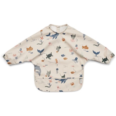 LIEWOOD Sea Creature / Sandy Merle Printed Cape Smekke