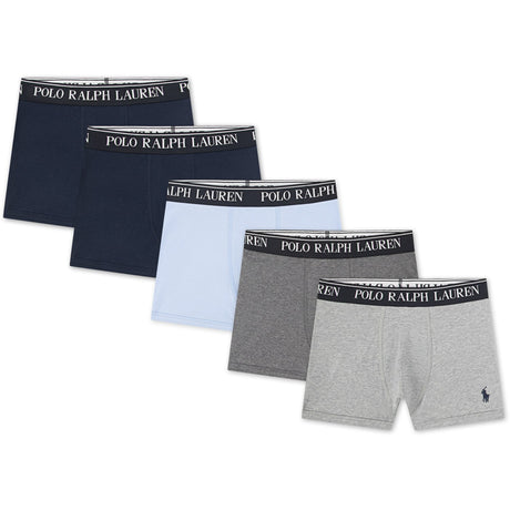 Polo Ralph Lauren Office Blue Bomull Stretch 5-Pack Boxer