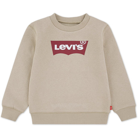 Levi's White Pepper Batwing Crewneck Collegegenser