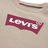 Levi's White Pepper Batwing Crewneck Collegegenser