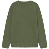 Les Deux Kids Chive Green Brad Roundneck Strikk Kids