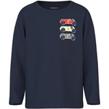 Name It Navy Blazer Cars Nmmvux Ls Topp