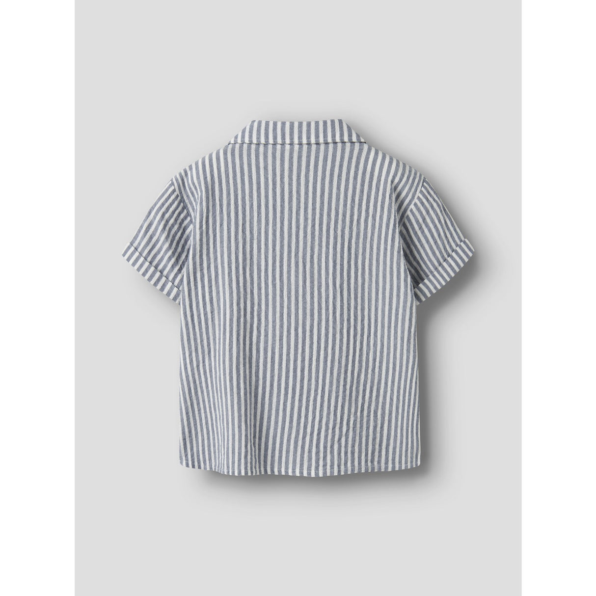 Name It Vintage Indigo Cloud Dancer Nkmfedenis Ss Nreg Skjorte