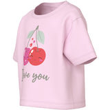 Name It Cradle Pink Cherry Love Nmfvilinse Ss Nreg Kort Topp